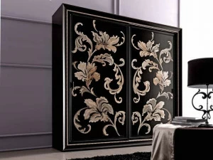 CorteZari Шкаф из орехового дерева с раздвижными дверцами Charme 636