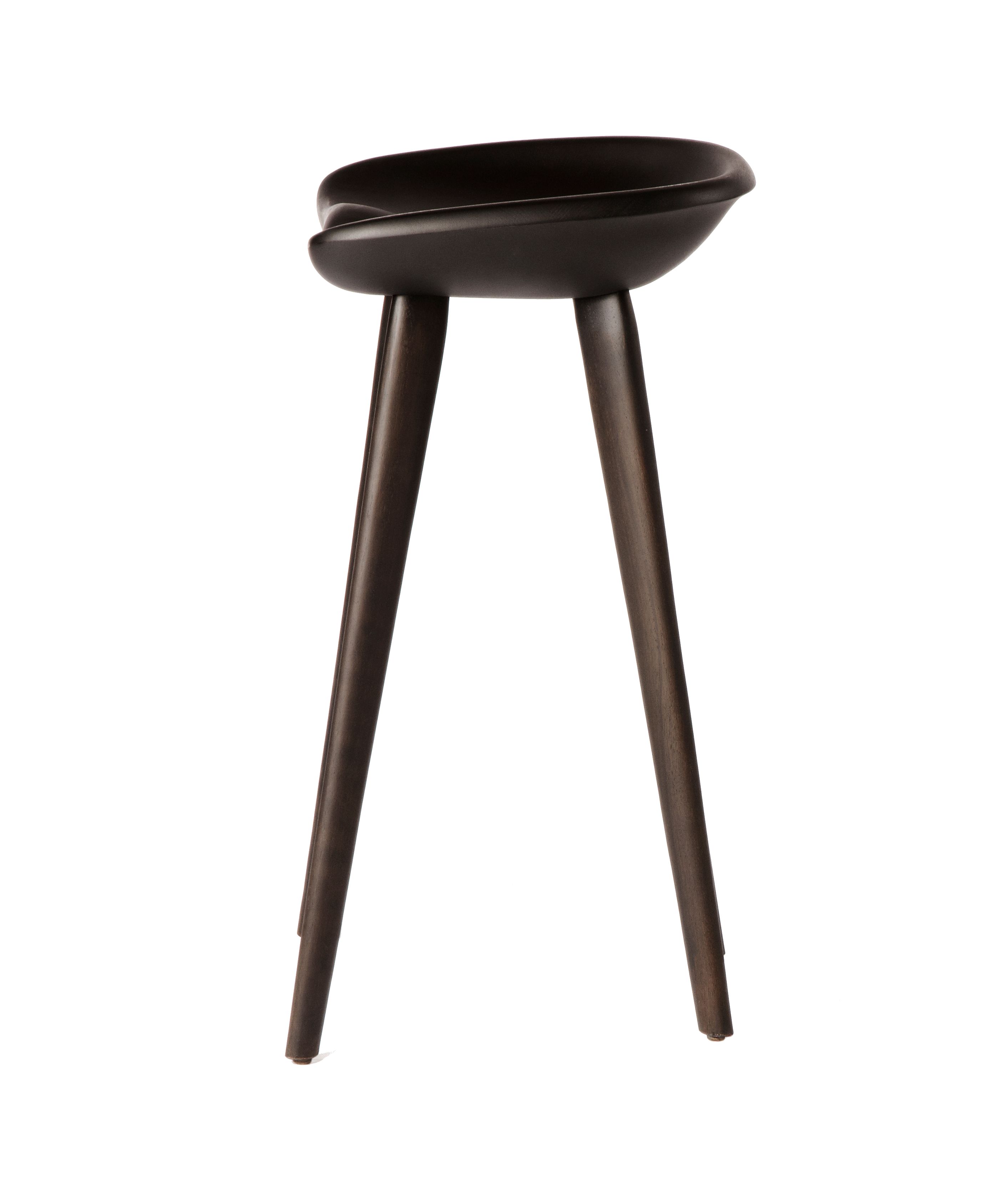 Табурет из массива дерева с подставкой для ног BassamFellows Трактор ARCH-00061645 - Вид №14