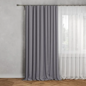 Штора на ленте Inspire Gita 200x280 см цвет серый Granit 3 86239226 STLM-2000064