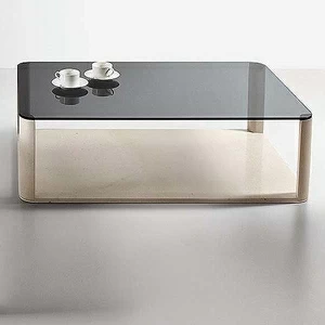 СТОЛИК КОФЕЙНЫЙ ИЗ СТЕКЛА MAHON 120X50 СМ