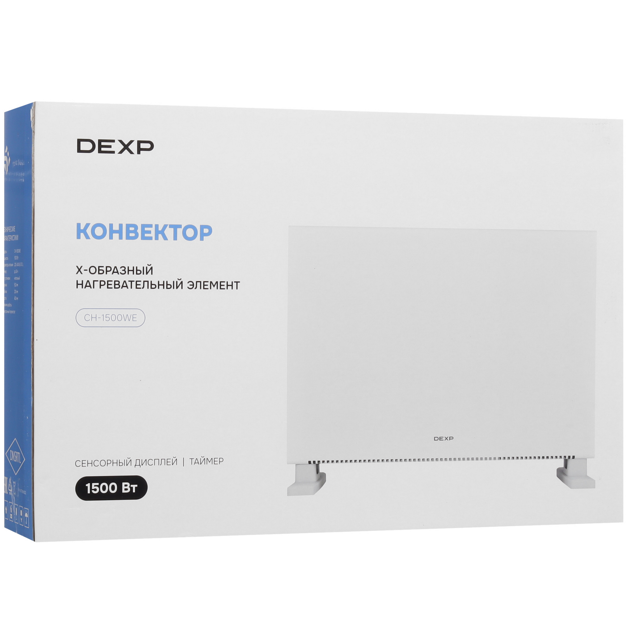 9106754 Конвектор DEXP CH-1500WE STDN-0112413 - Вид №8