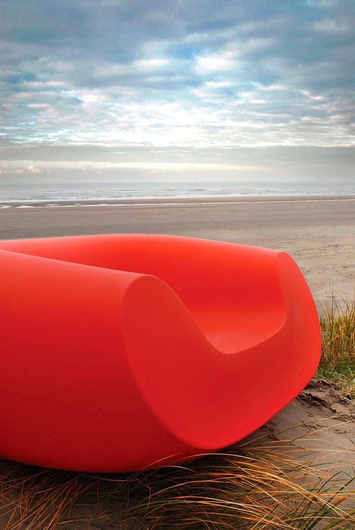 SLIDE Кресло полиэтиленовое с подлокотниками Chubby sun-id-1427827 - Вид №5