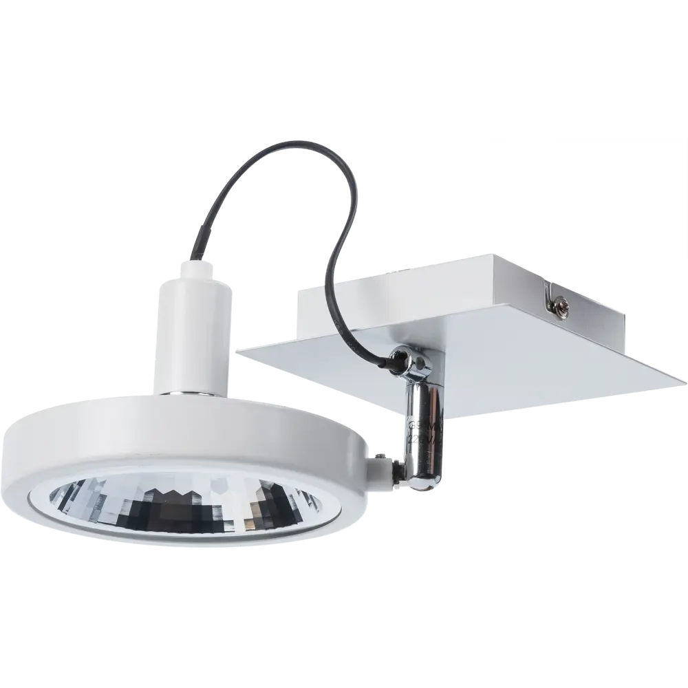 Бра Goss 1221/1A, 1хG9x40 Вт, металл, цвет белый/хром 82026141 STLM-2157438 J-LIGHT  - Вид №1