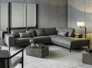 Casamilano Диван из ткани с шезлонгом