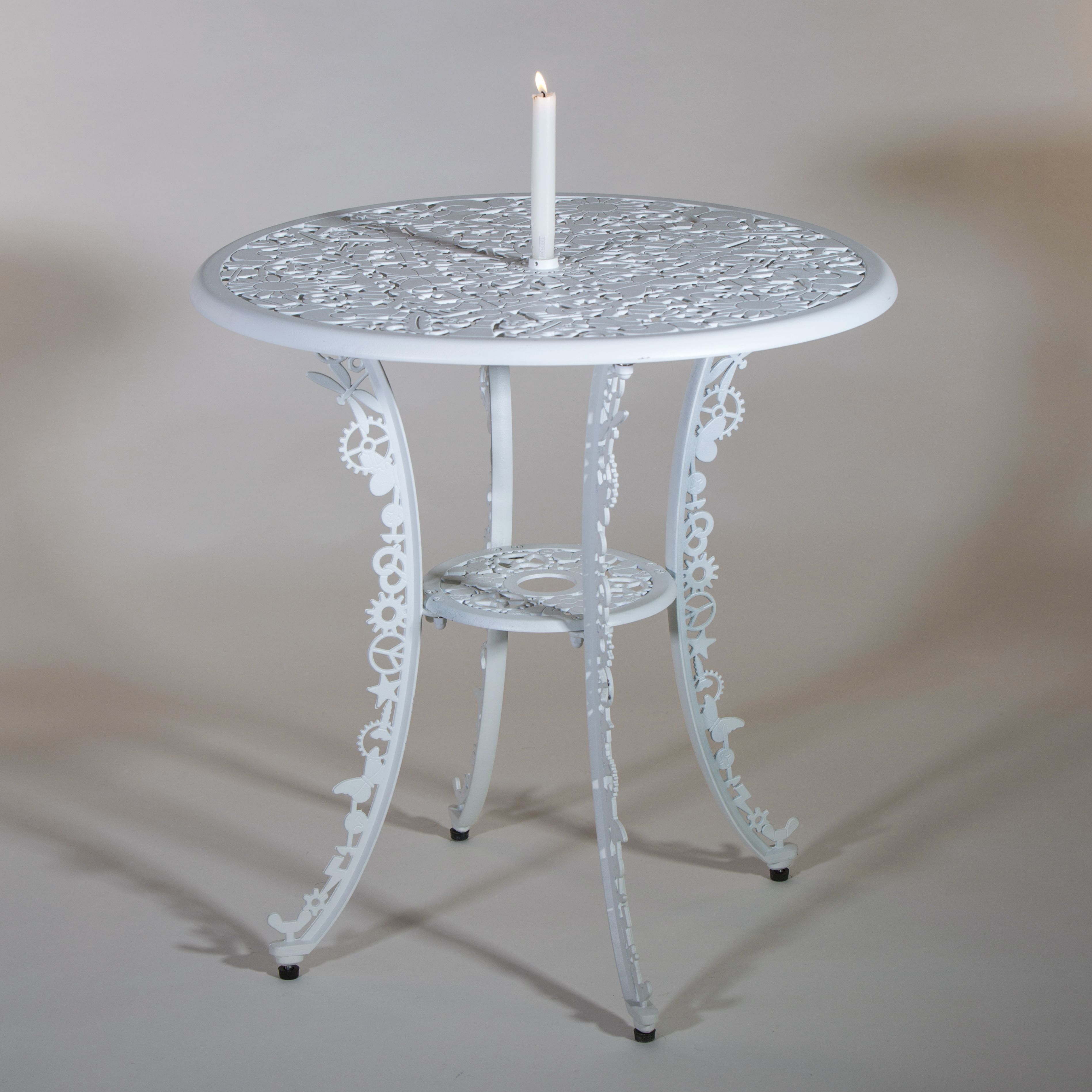 Круглый алюминиевый стол Seletti промышленность ARCH-00081230 - Вид №6