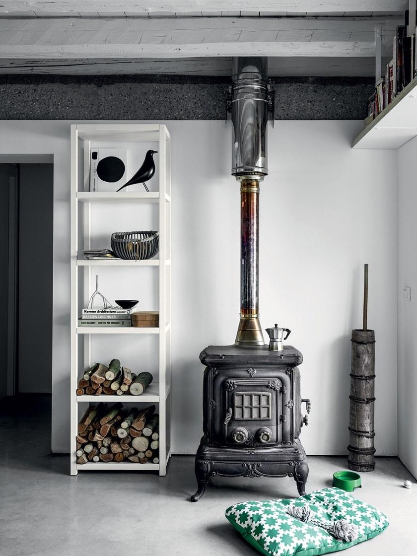 Fantin Модульный открытый книжный шкаф из металла Frame sun-id-1399913 - Вид №1