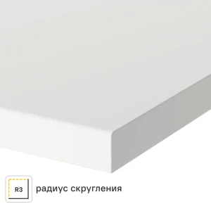 Столешница Сноу 300x60x2 см искусственный камень цвет белый 83729618 STLM-2181956