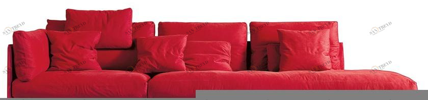 Saba Italia Модульный тканевый диван Livingston sun-id-1346651