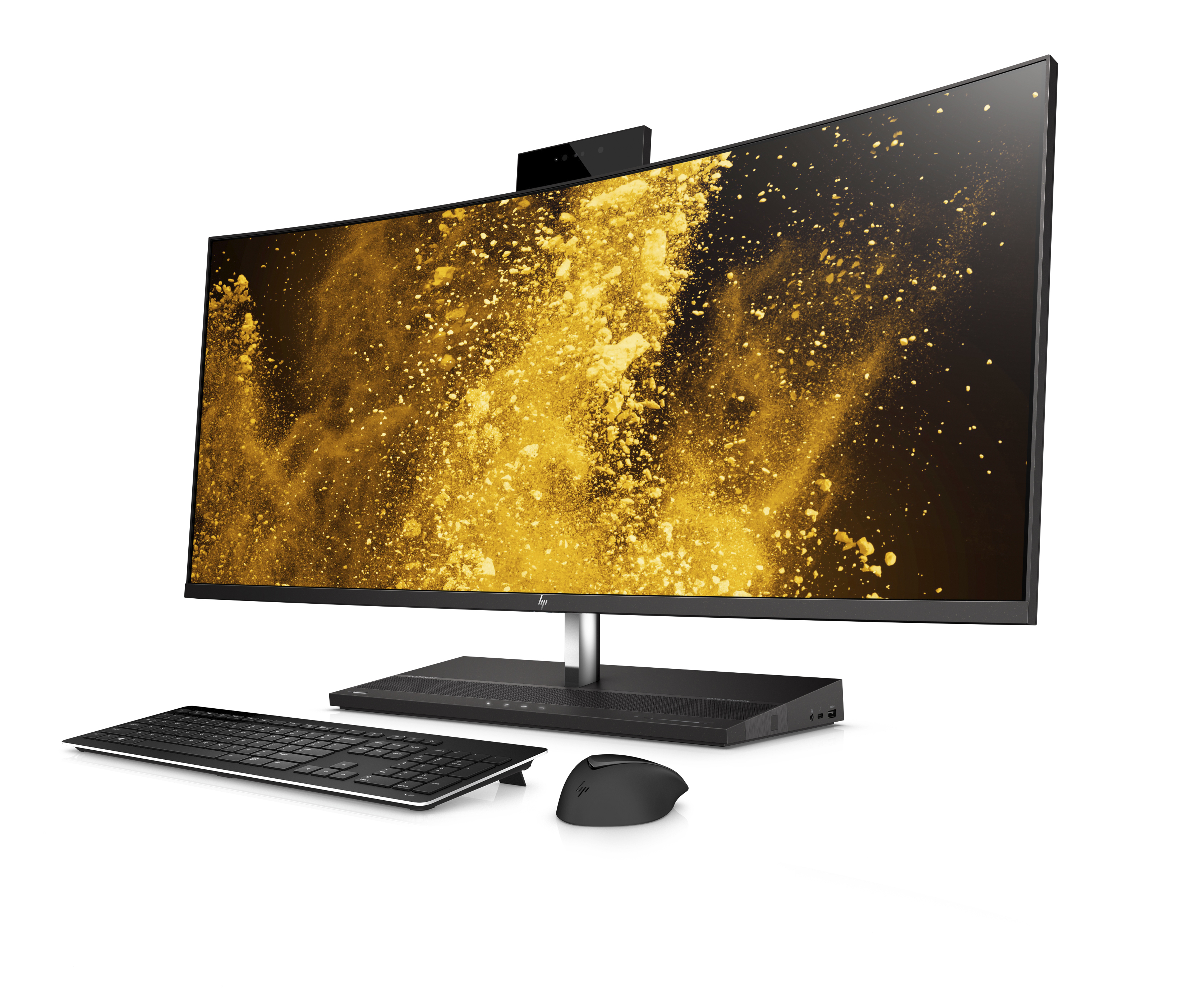 4PD95EA#ACB eliteone 1000 g2 aio nt 34" 34"(3440x1440 ips (матовый))/intel core i7 8700(3.2ghz)/8192mb/512ssdgb/bt/wifi/war 3y/w10pro + wireless slim kbd & mouse HP Santreyd  - Вид №1