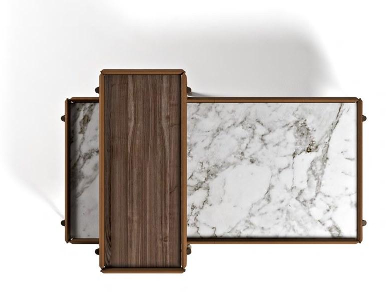 Aston Martin Прямоугольный мраморный журнальный столик sun-id-1458248 - Вид №2