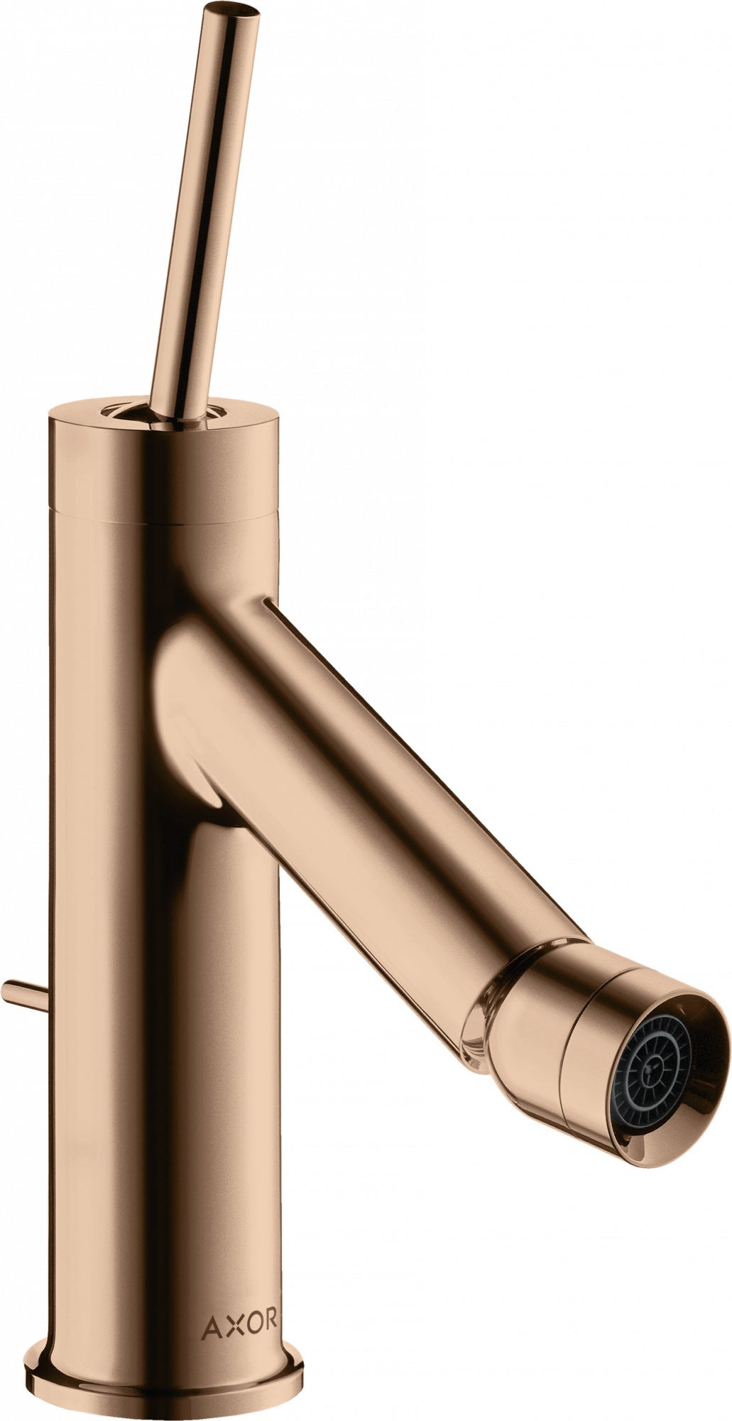 10211300 Смеситель для биде, однорычажный, со стержневой ручкой и сливным гарнитуром AXOR STARCK