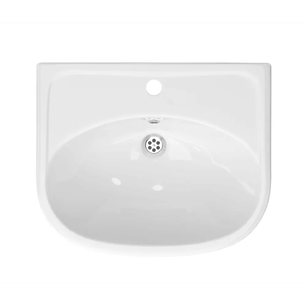 Керамин Рива - прямоугольная раковина из санфарфора для встраивания 88573854 STLM-0983665 - Вид №1