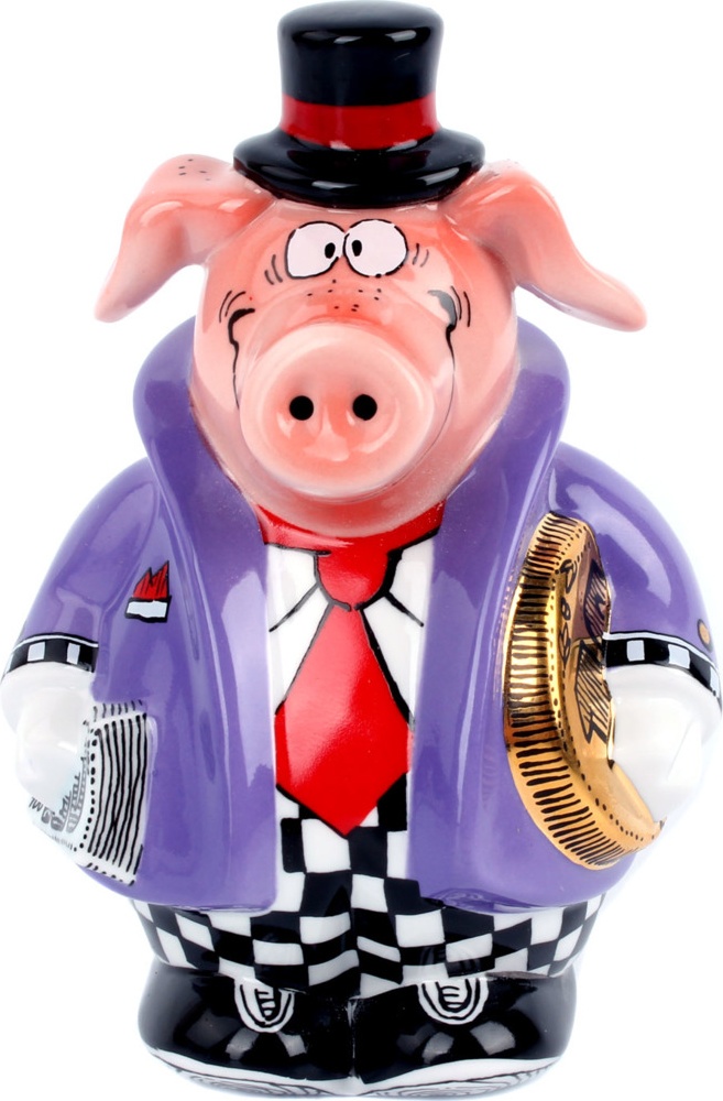 10630701 Goebel Солонка "Свинья" Фарфор 