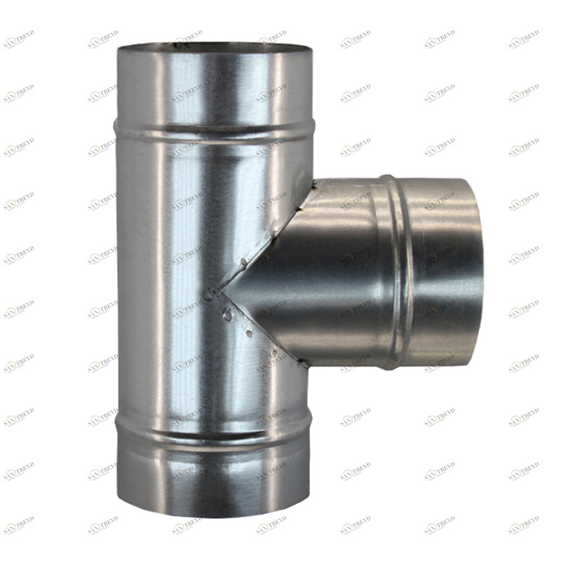 Тройник круглый (оц. сталь) d200/200/200 Santreyd 00-0232-013