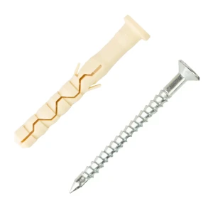 Дюбель-гвоздь цилиндрический Европартнер нейлон 8x60 мм 10 шт.