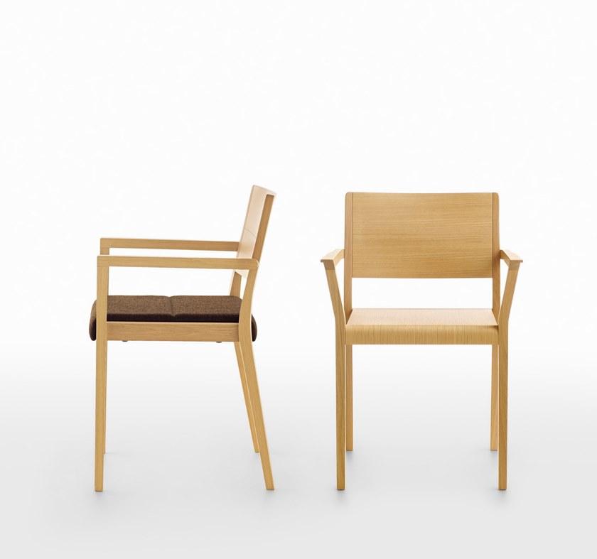 Crassevig Штабелируемое мягкое кресло с подлокотниками Esse sun-id-1469656 - Вид №2