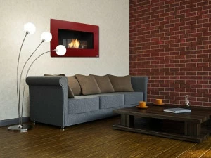 bioKamino Встроенный камин на биоэтаноле с панорамным остеклением Bks