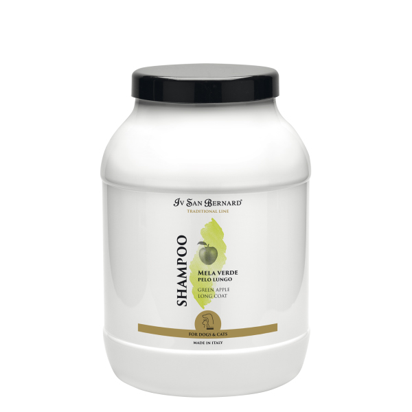ПР0046865 Шампунь Traditional Line Green Apple для длинной шерсти 3л Iv San Bernard 