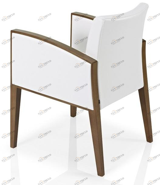 JMS Ресторанный стул из ткани с подлокотниками Cassis M 284