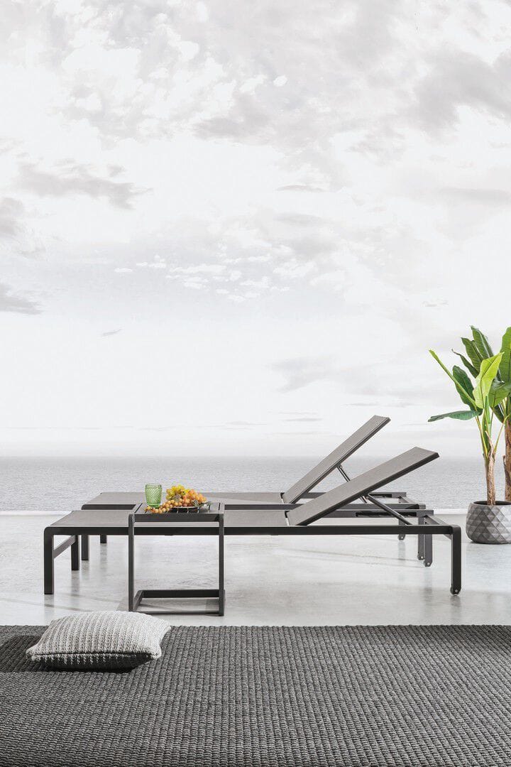 Алюминиевый квадратный садовый стол BIZZOTTO Konnor ARCH-00043099 - Вид №17