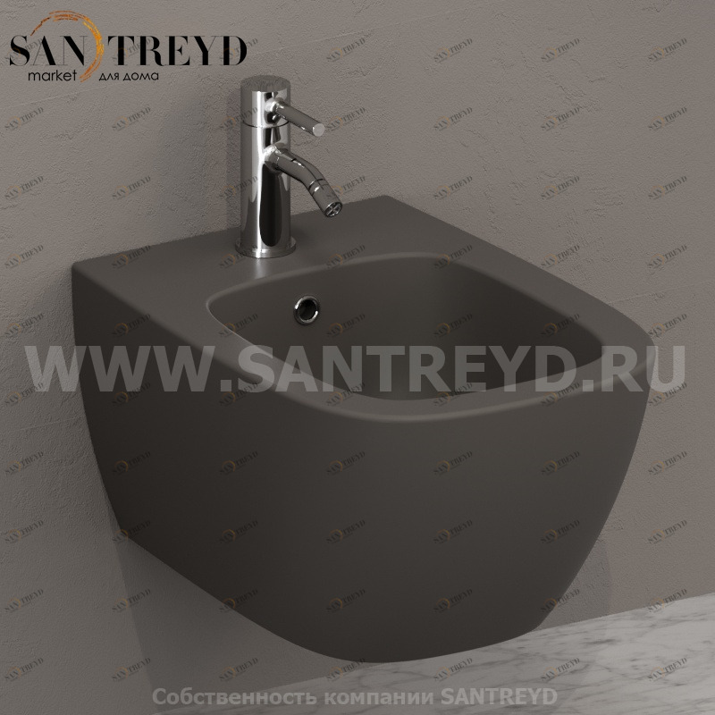 GNS10AT Биде подвесное GENESIS Ceramica Globo