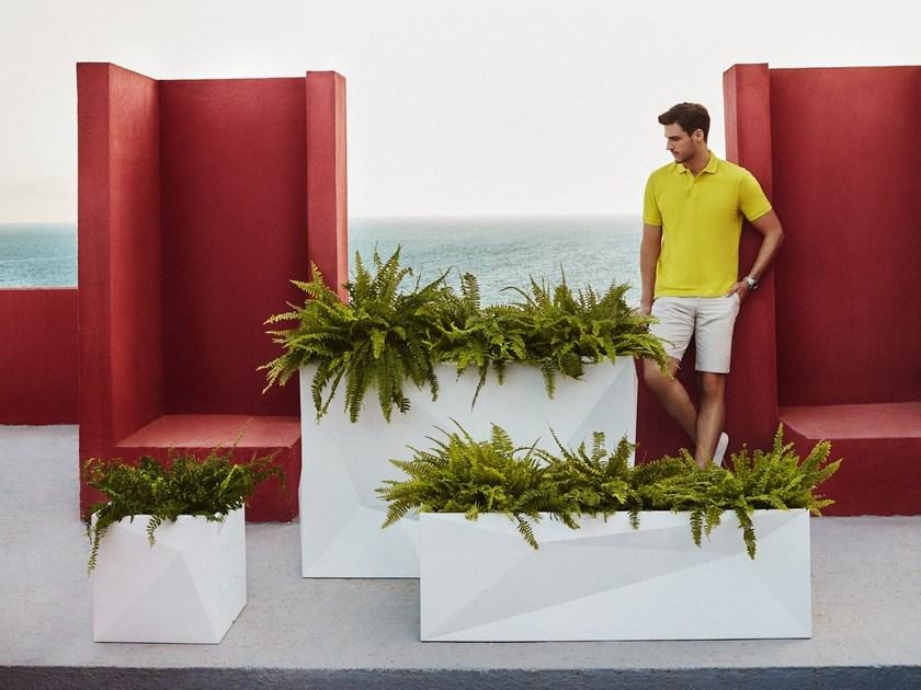 VONDOM Кашпо из полипропилена прямоугольной формы Faz sun-id-1446046 - Вид №3