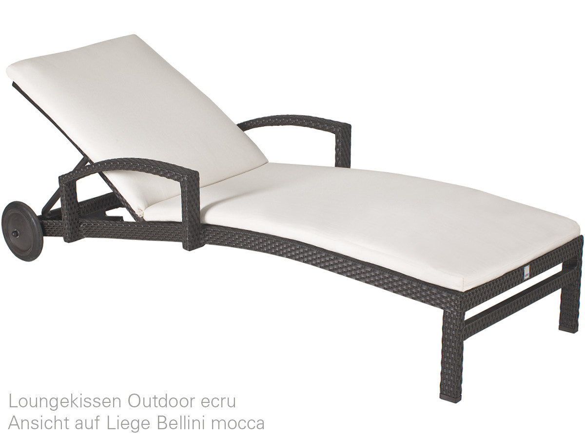 10.00.0524 Подушка для шезлонга Bellini Outdoor Sunbrella ecru Mbm  - Вид №2