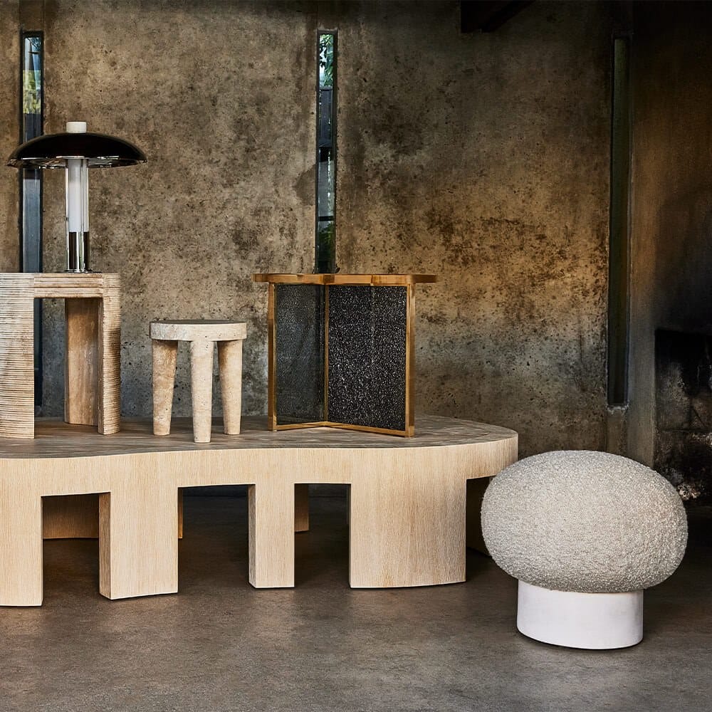 Стул из смолы и ткани Kelly Wearstler холин ARCH-00062246 - Вид №4