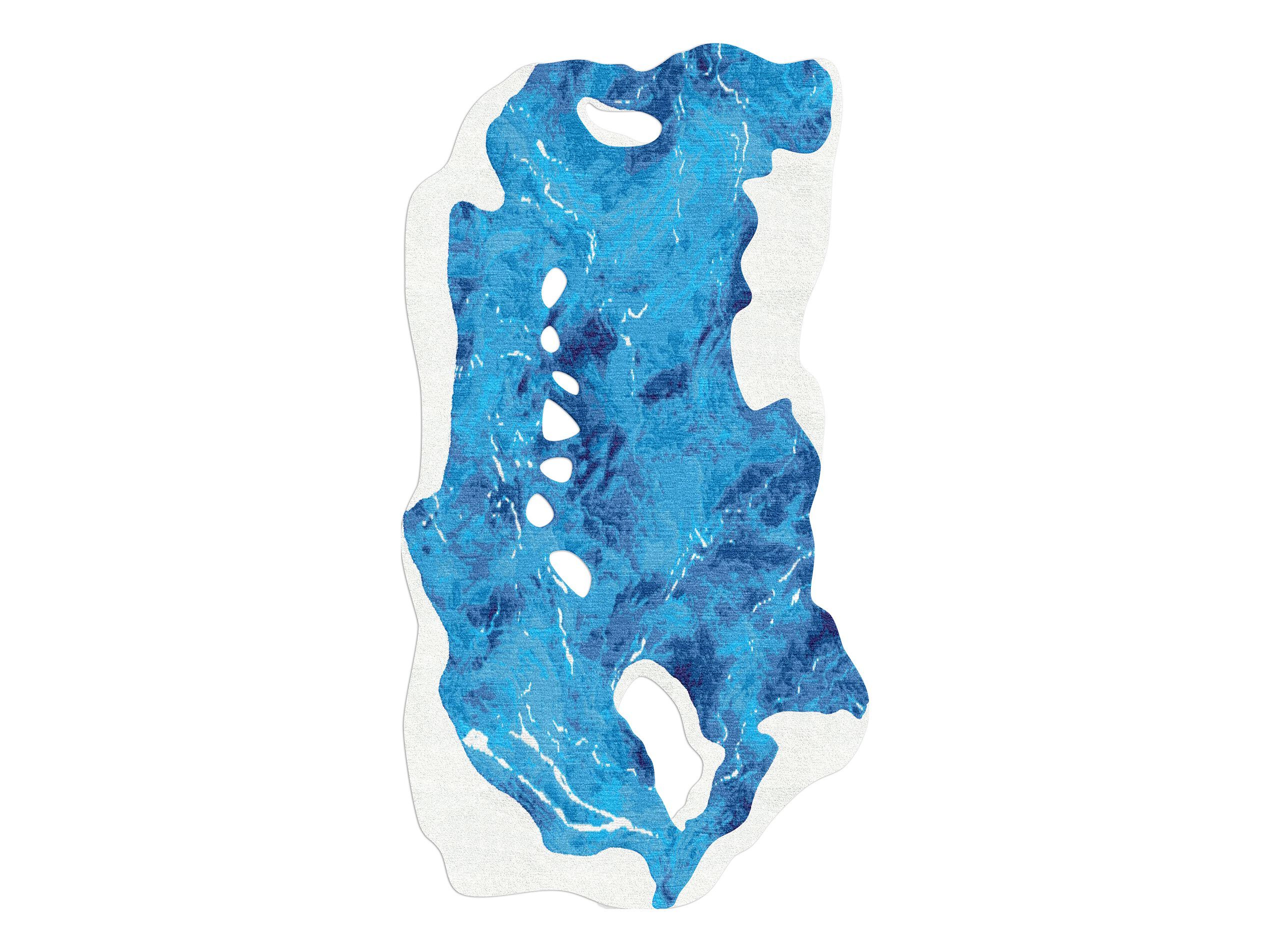 Изогнутый ковер ручной работы Tapis Rouge электрический ARCH-00067381