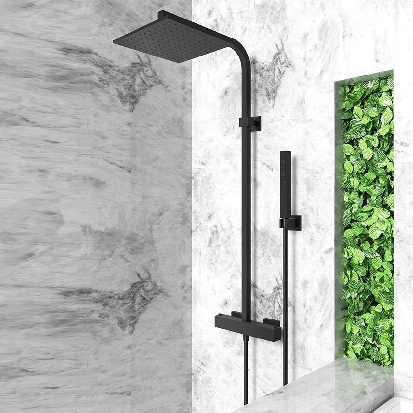 Paini Dax-R 84PZ689TH душевая система с термостатом  - Вид №1