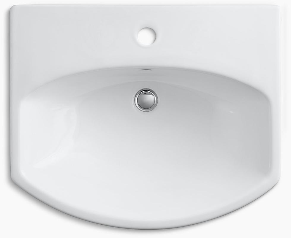 K-2362-1-96 Напольная раковина стоящая прямоугольная Kohler  - Вид №2