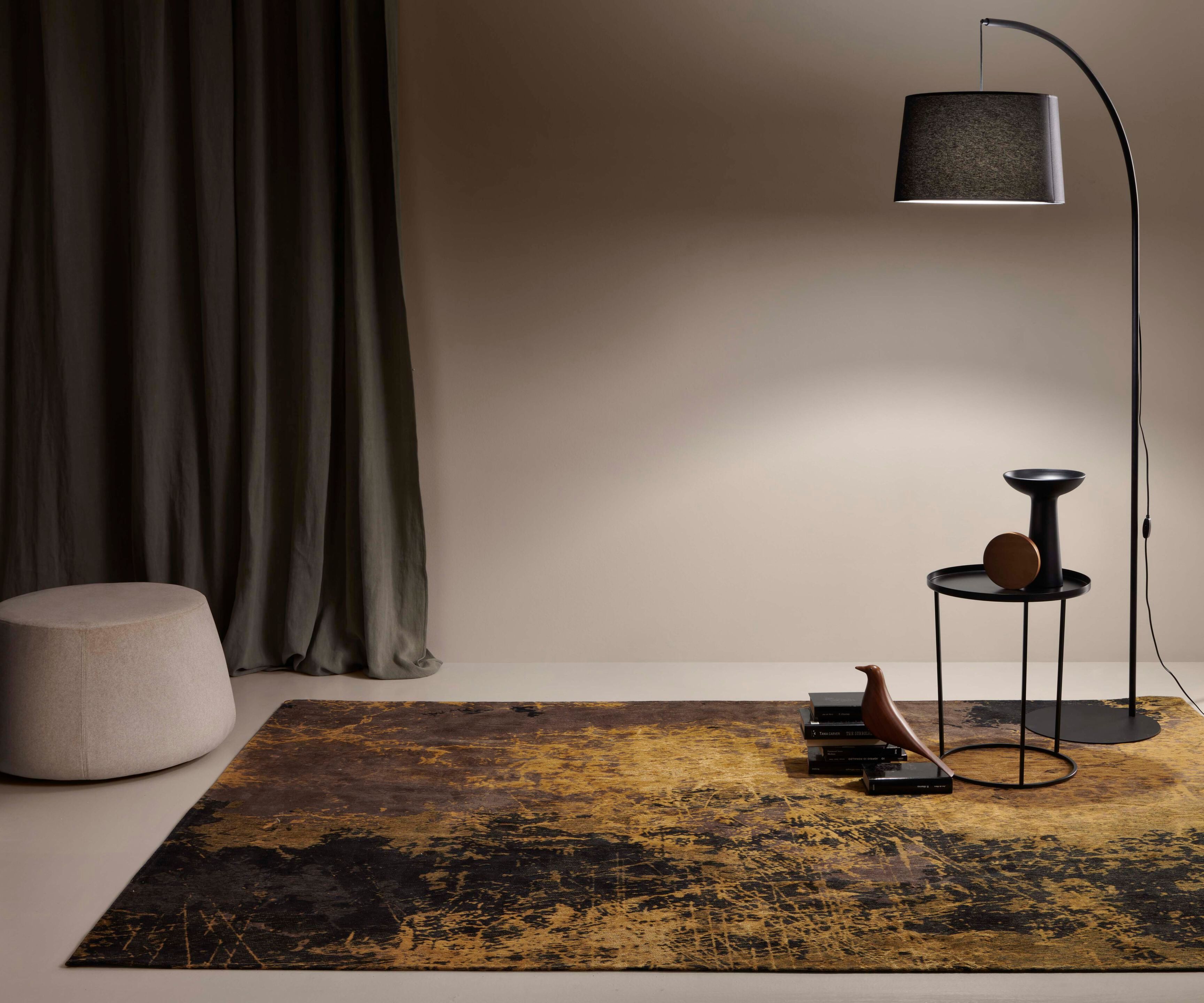 Стальной круглый журнальный столик с подносом MEMEDESIGN COSTANCE ARCH-00028397 - Вид №3