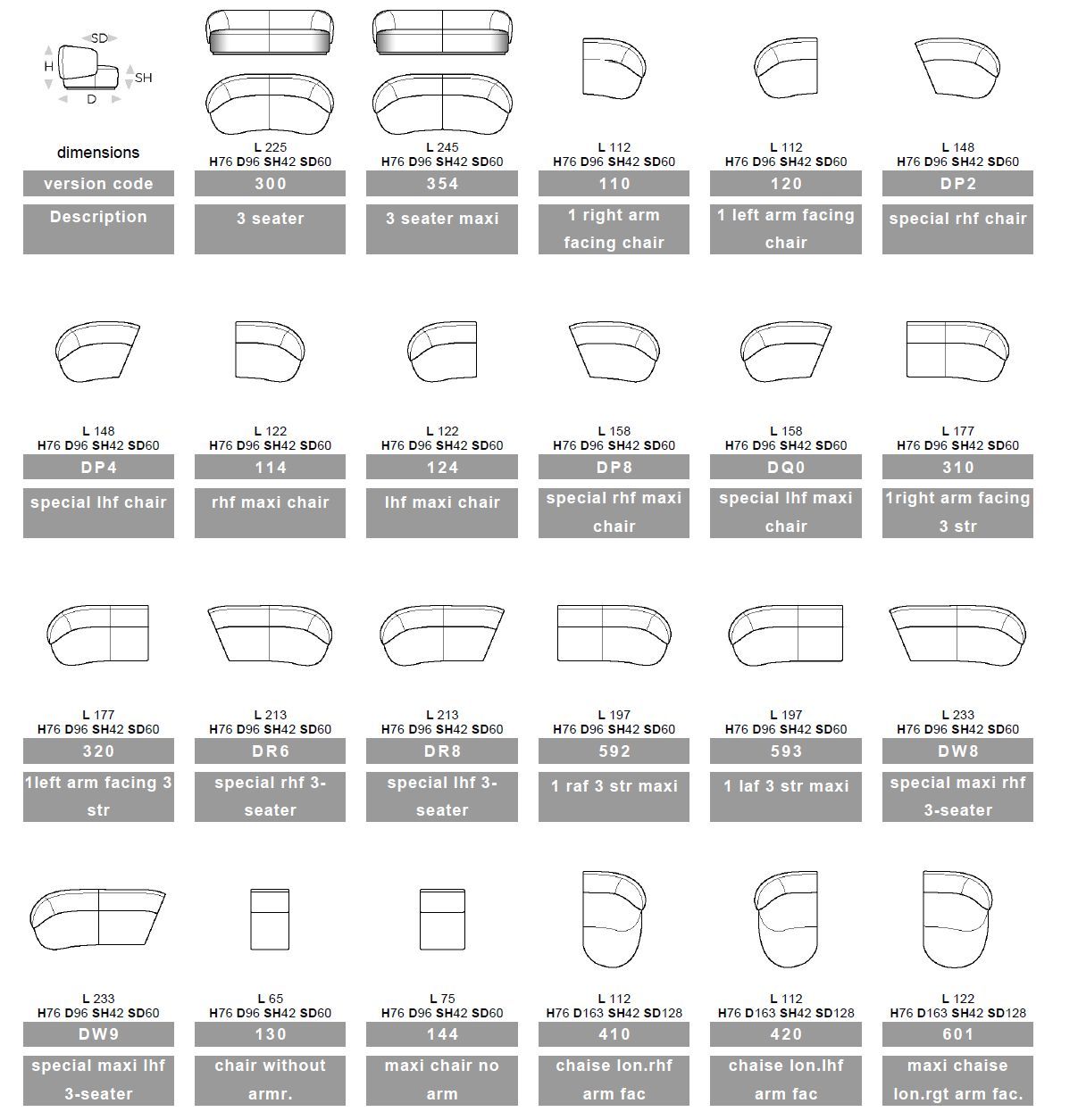 Модульный тканевый диван Calia Italia Superior ARCH-00127516 - Вид №11