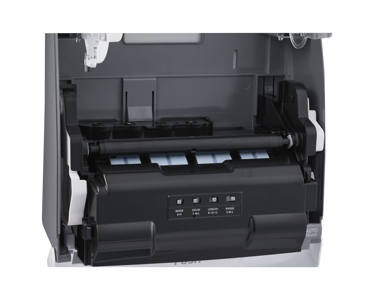 CAC501 AMADEUS SILKY BLACK автоматический диспенсер для бумажных полотенец в рулонах Merida  - Вид №9