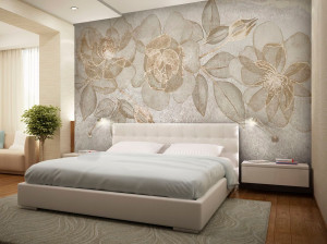 Обои с цветочными мотивами