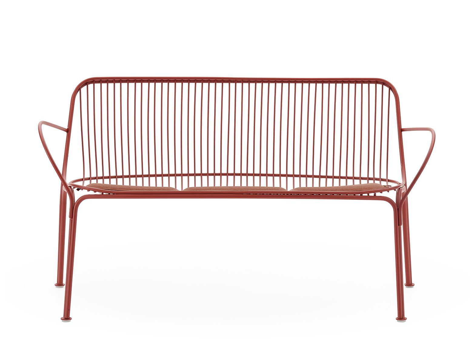 2-местный оцинкованный стальной садовый диван Kartell Hiray ARCH-00136181 - Вид №16