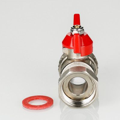 VT.241.N.0405 Кран шаровой с накидной гайкой Valtec 1/2" x 3/4"  - Вид №2