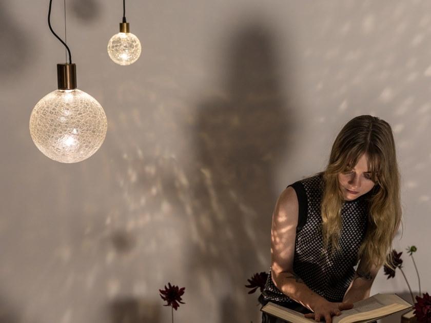 ADesignStudio Светодиодная подвесная лампа из дутого стекла Eon sans Ads.02.1.02.xx - Вид №2