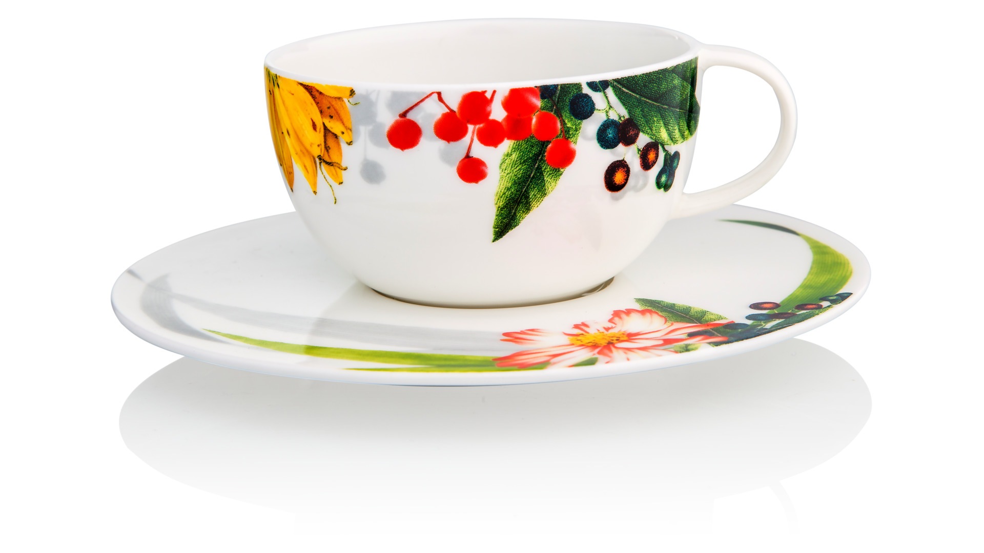 10645735 Rosenthal Сервиз чайный Rosenthal Фруктовый сад на 2 персоны 5 предметов, фарфор Фарфор  - Вид №3