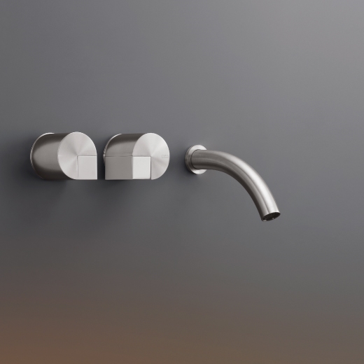 Настенный двойной ручки смеситель с носиком L. 125 мм  DET20 CEADESIGN  - Вид №1