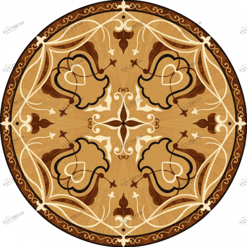 Розетка Валкирия Русская классика 72802