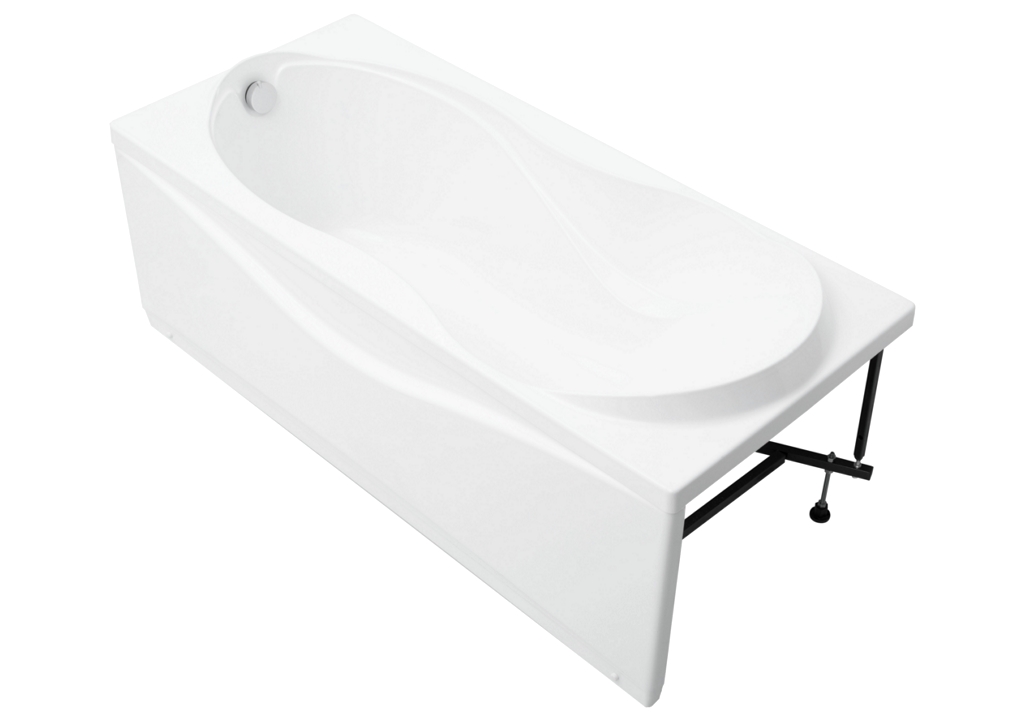 Акриловая ванна Aquanet Grenada 180x90 (каркас + смеситель Grohe BauEdge 2511700A) 002039730014017500240613 - Вид №2