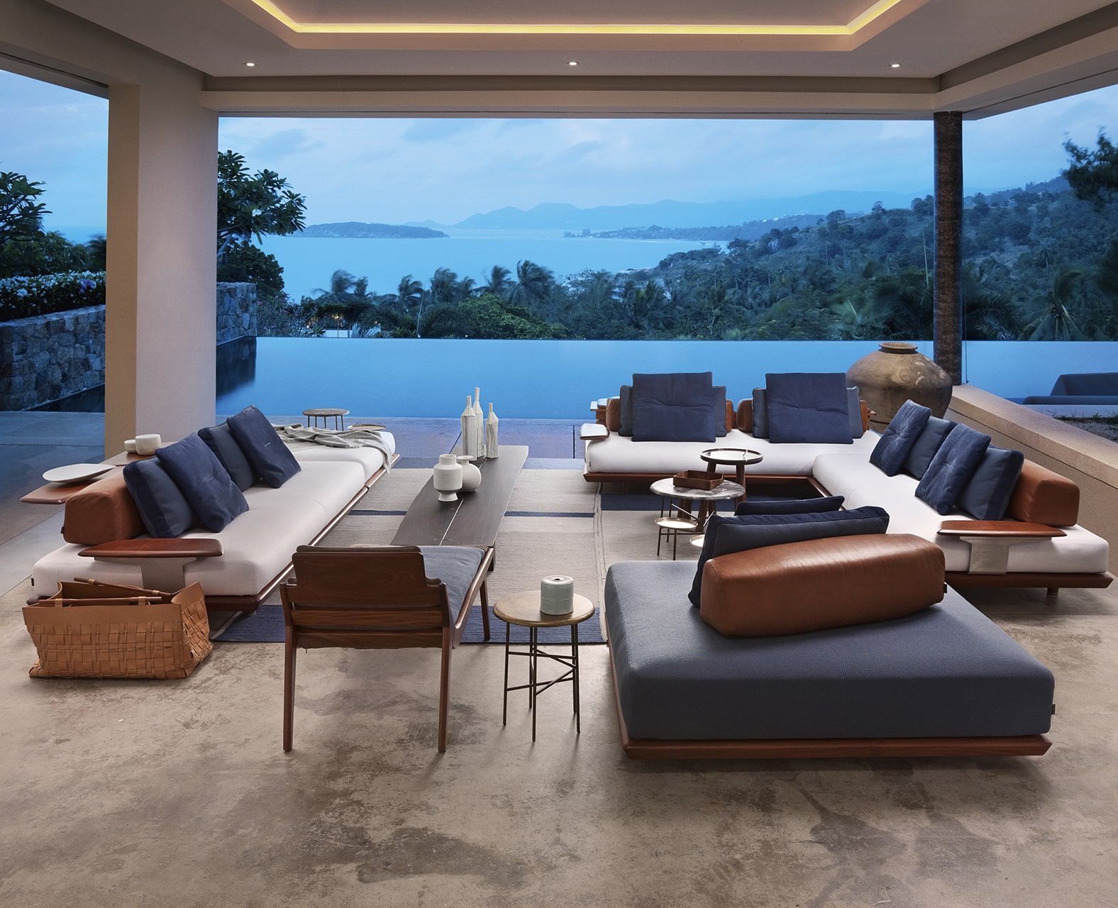 Ткань сад диван Exteta Caprera ARCH-00016629 - Вид №28