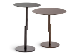 Круглый керамический журнальный столик для гостиной