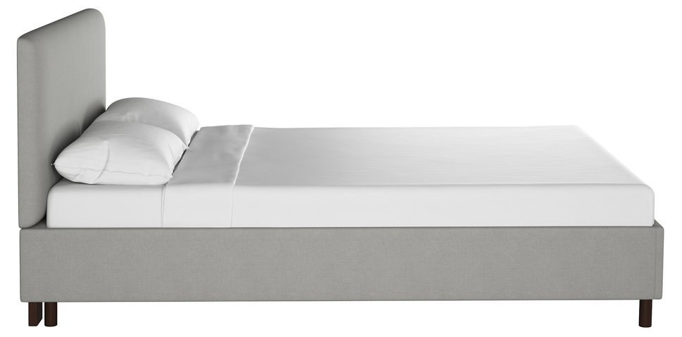 Кровать двуспальная 160х200 серая Orphan ICON DESIGNE ДИЗАЙНЕРСКИЕ 177956 Серый  - Вид №2