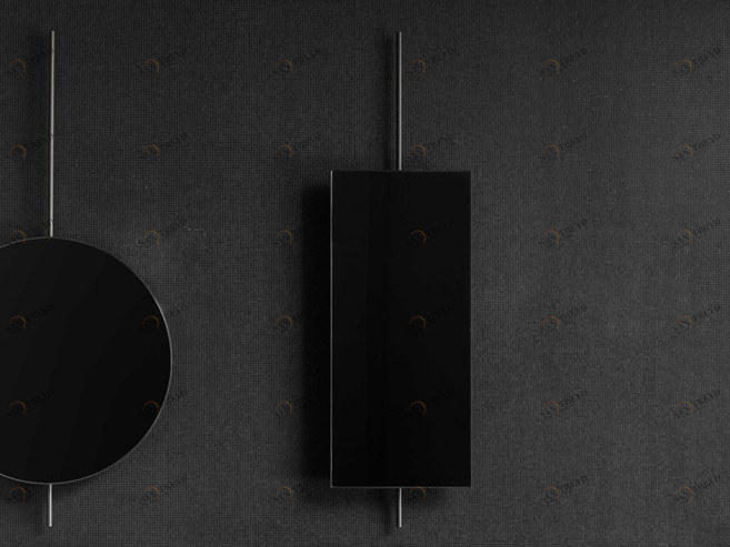 Boffi Прямоугольное зеркало в настенной раме sun-id-1495094