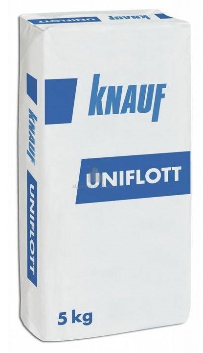 Шпатлевка Кнауф Унифлот гипсовая 5кг Knauf Italia 303 - Вид №1