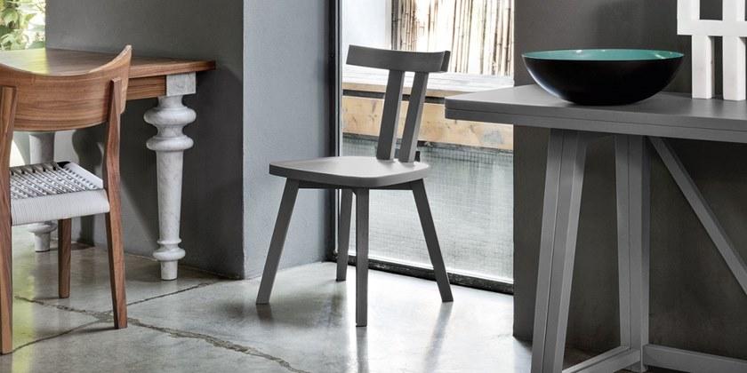 Gervasoni Деревянный стул Gray sun-id-1434701 - Вид №2