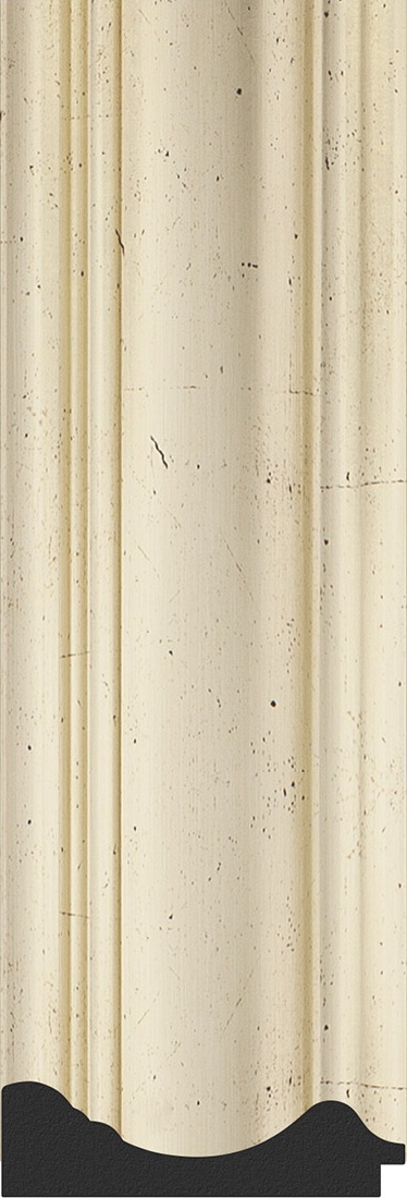 BY 3445 Зеркало с фацетом в багетной раме - травленое серебро 99 mm EVOFORM Exclusive - Вид №3