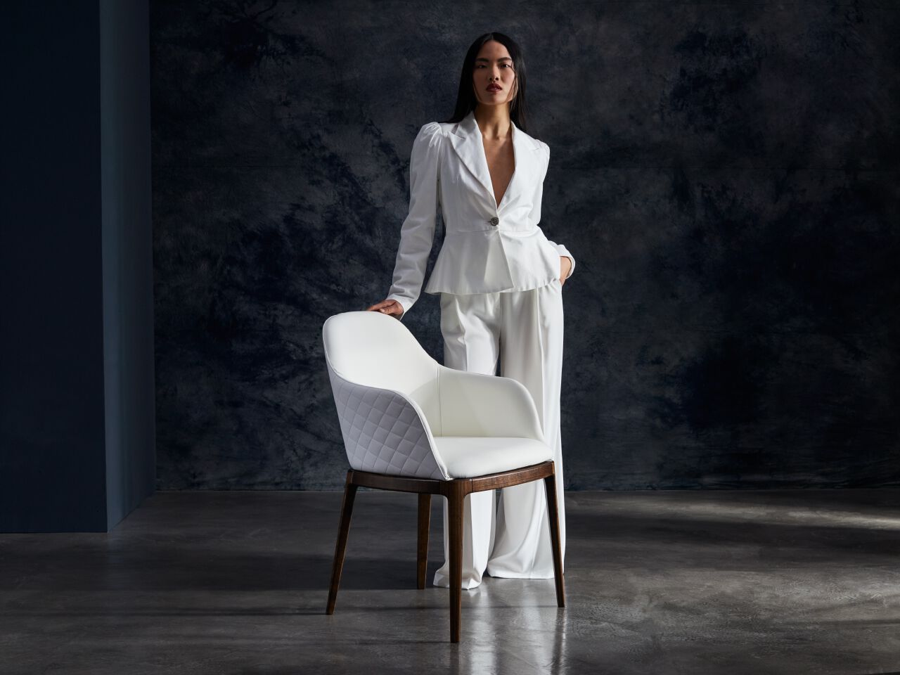 Кожаный стул с подлокотниками Julia Italia София ARCH-00134291 - Вид №3